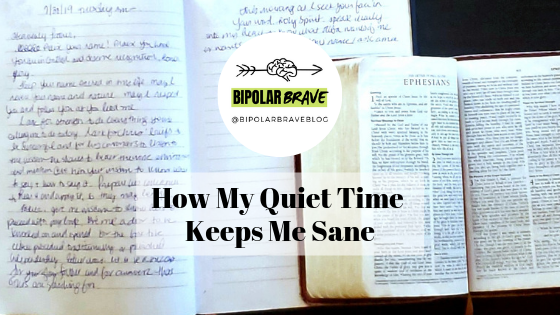 How My Quiet Time Keeps Me Sane